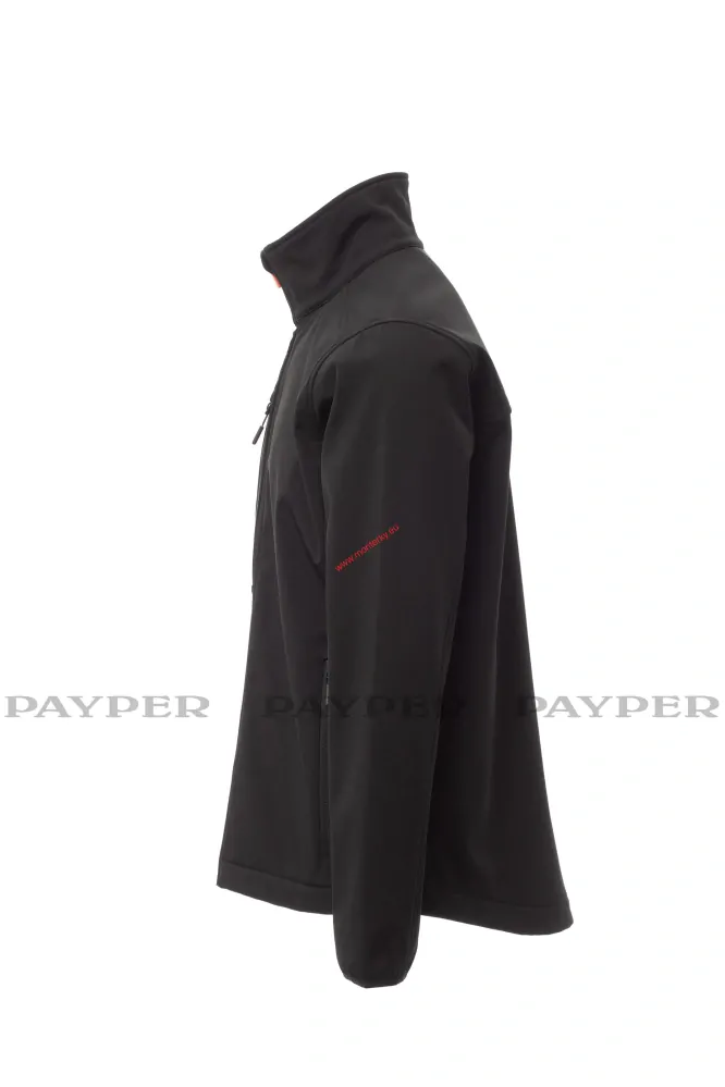 BUNDA SOFTSHELL GALWAY S00549-P114/ČERNÁ 14018 XS-5XL