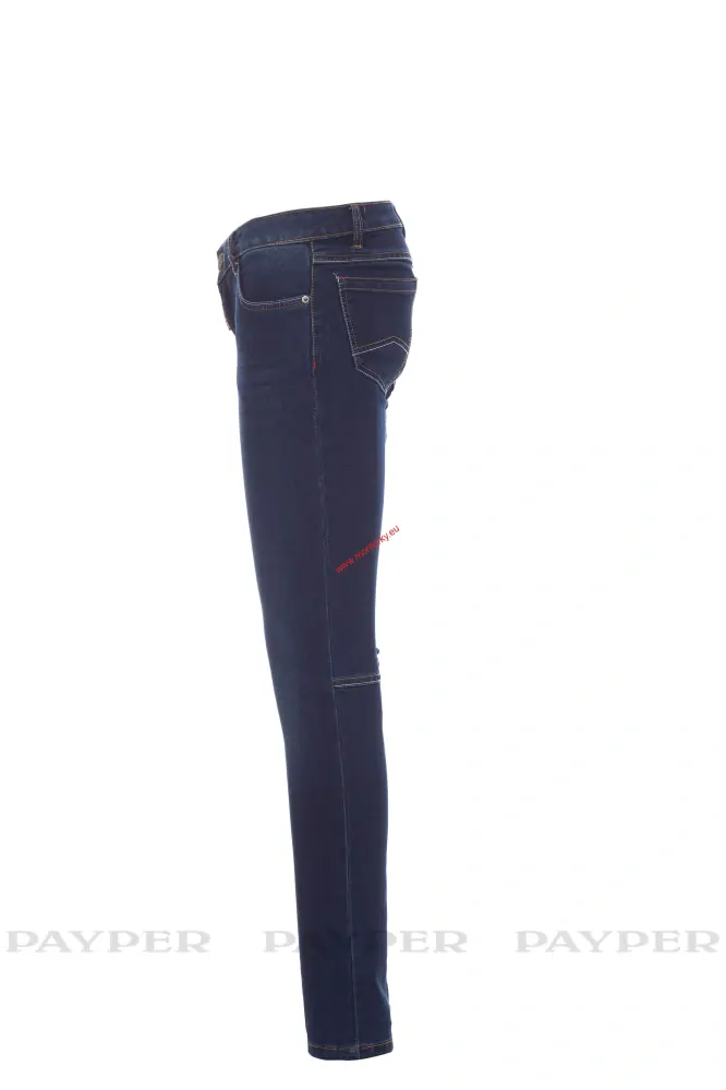 Kalhoty dámské SAN FRANCISCO LADY 1207-0377/08003 MODRÁ DENIM PAYPER