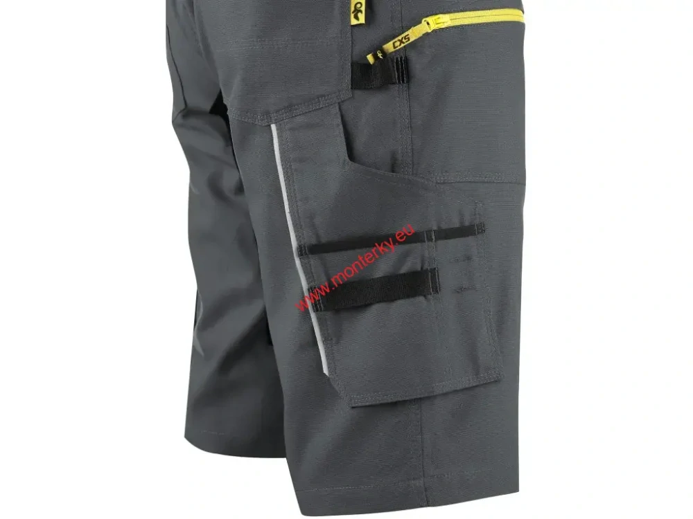 Kraťasy CXS STRETCH, pánské canis tmavě šedé 1060-027-734