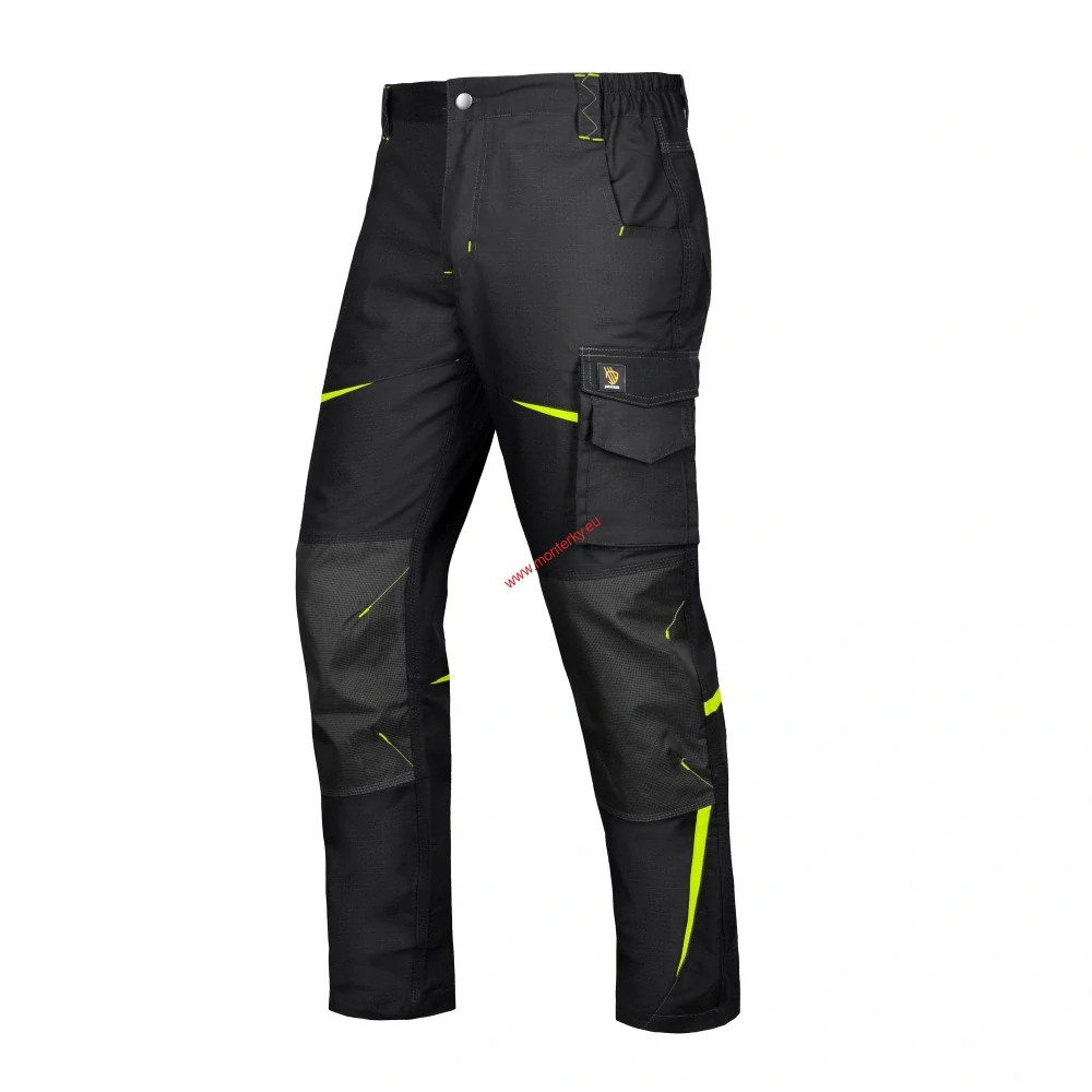 KALHOTY pracovní TITANFIT B SP RIP-STOP STRETCH ČERNÉ 46-60 procera