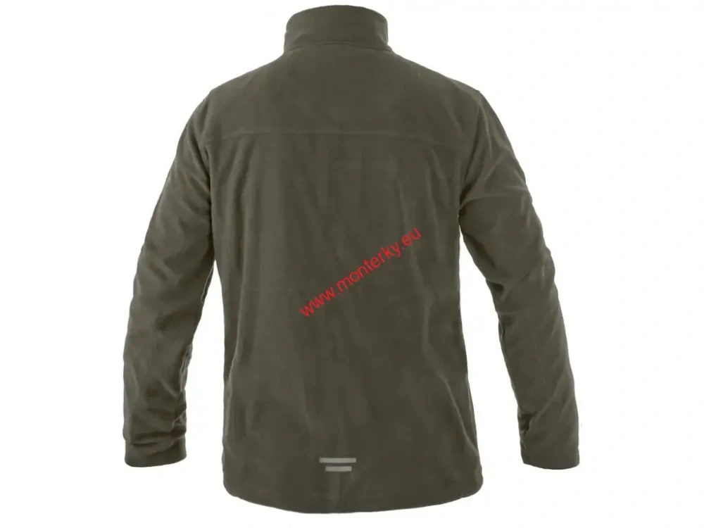 Mikina CXS GRANBY, pánská, fleece, khaki canis 1510-031-518