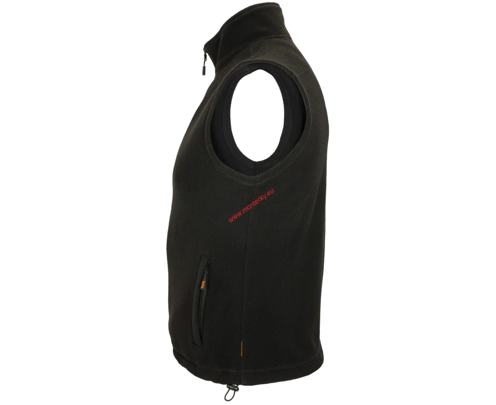 Vesta AŽ 7XL FLEECE Vest black bennon černá 1025160060