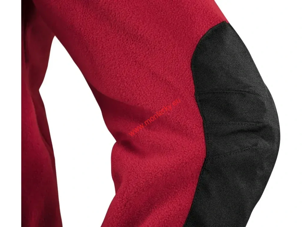 Bunda CXS 4ENVI SOLIS, pánská, fleecová, červeno-černá canis 1240-134-260