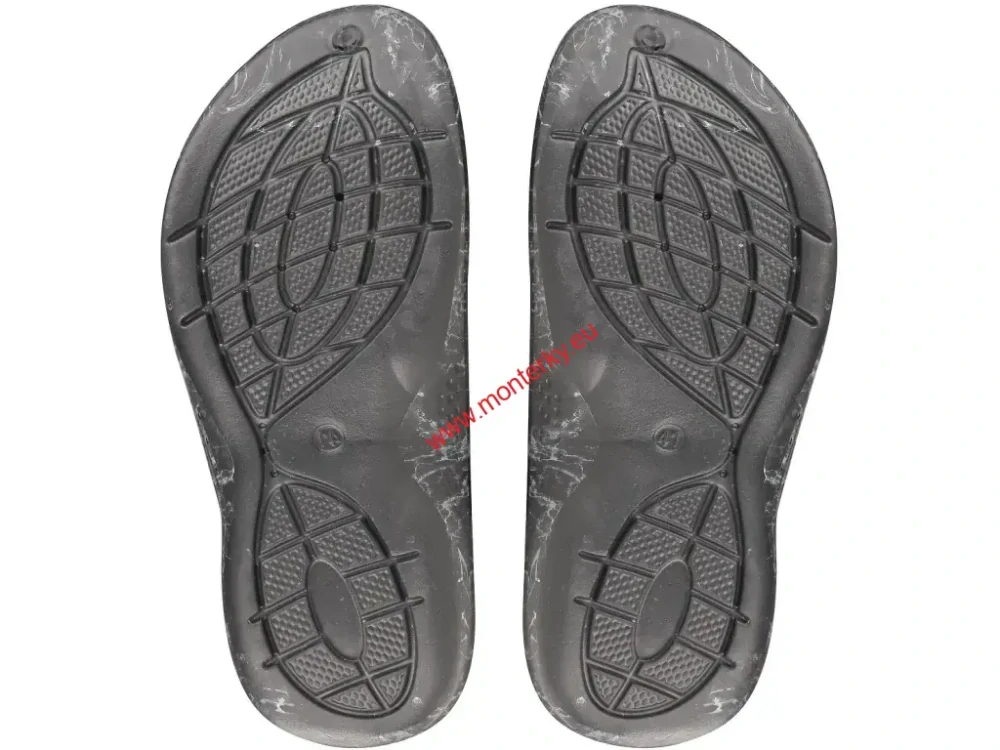 Obuv nazouvák CXS TREND, unisex,CANIS černý mramor 2250-023-821