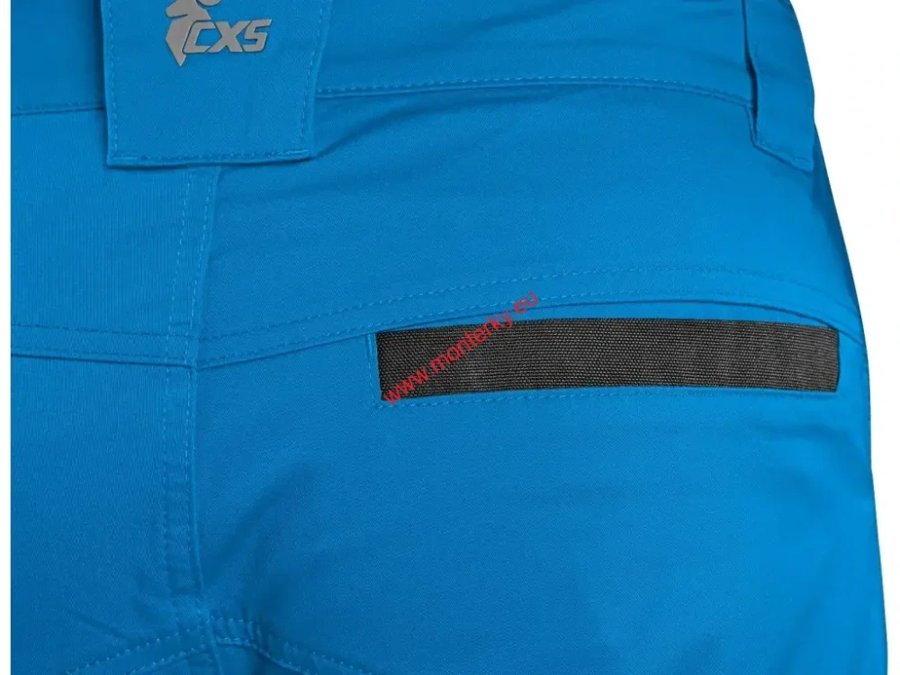 Kraťasy CXS SOLIS FLEX, pánské modro-černé canis 1060-130-411