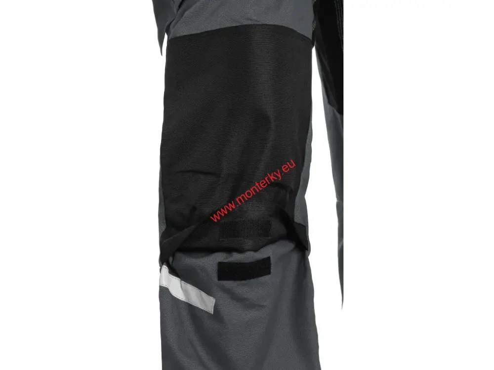 Kalhoty CXS STRETCH, 170-176cm, pánské, tmavě šedo-černé canis 1020-034-734