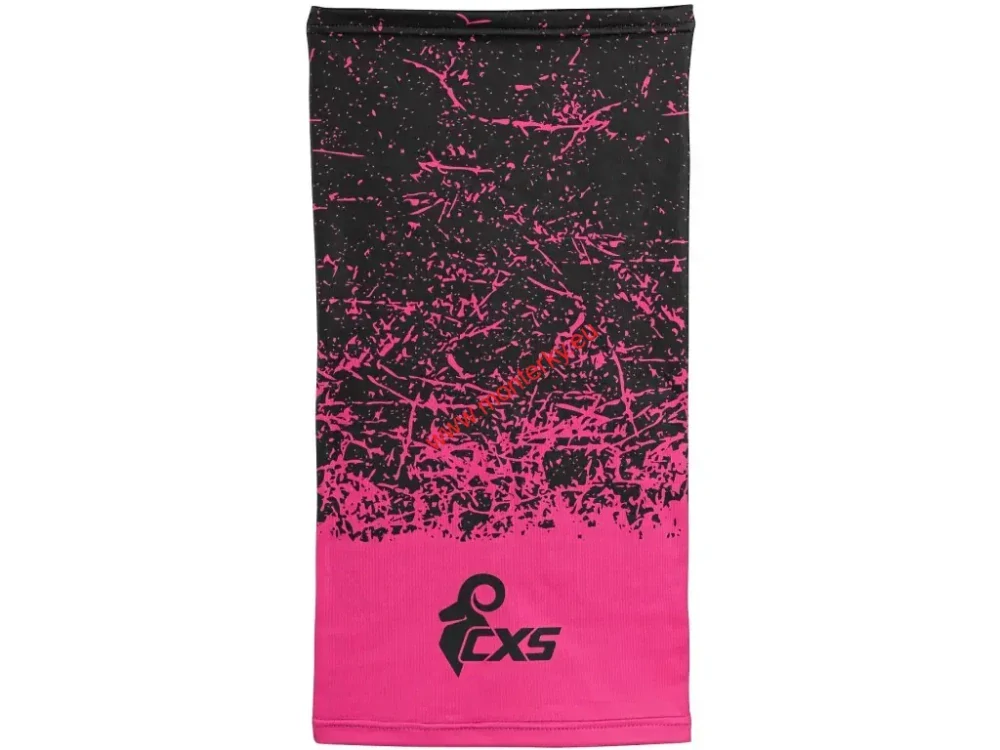 ŠÁTEK MULTIFUNKČNÍ CXS LOY, 23X45, ČERNO - RŮŽOVÝ 1820-135-804