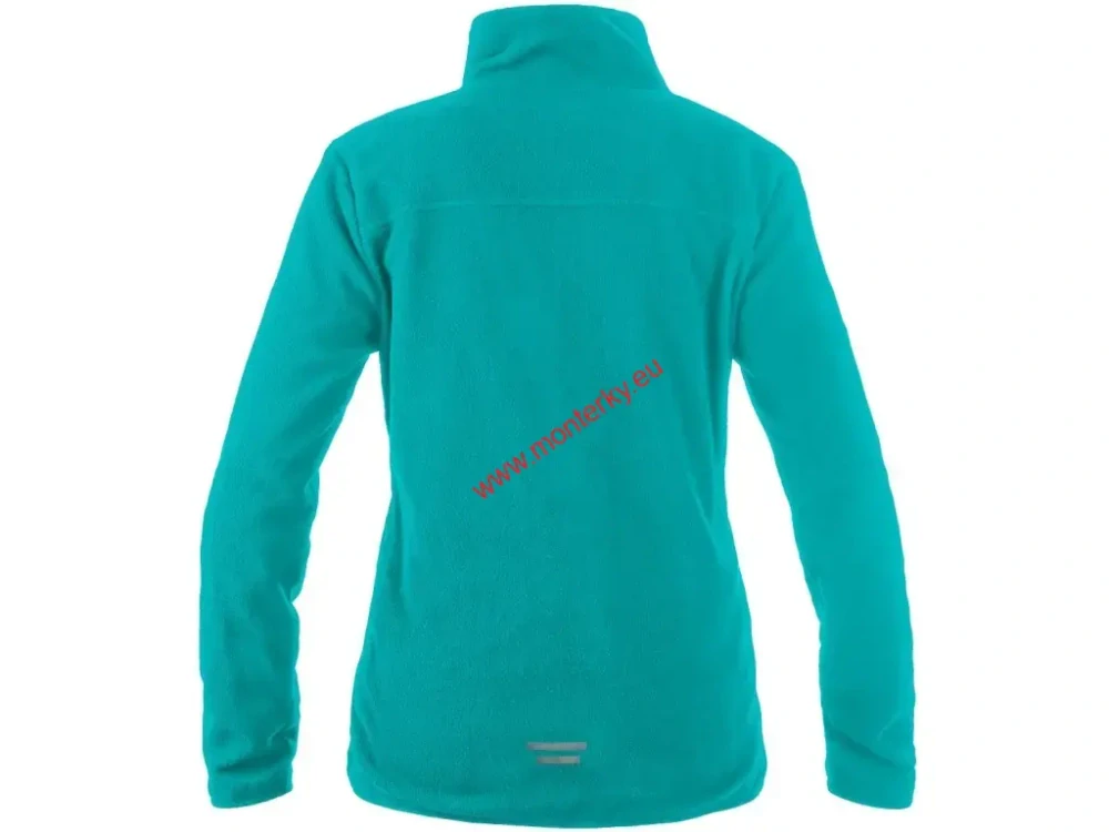 Mikina GRANBY LADY, dámská, fleece,canis 1510-051-432 tyrkysově zelená