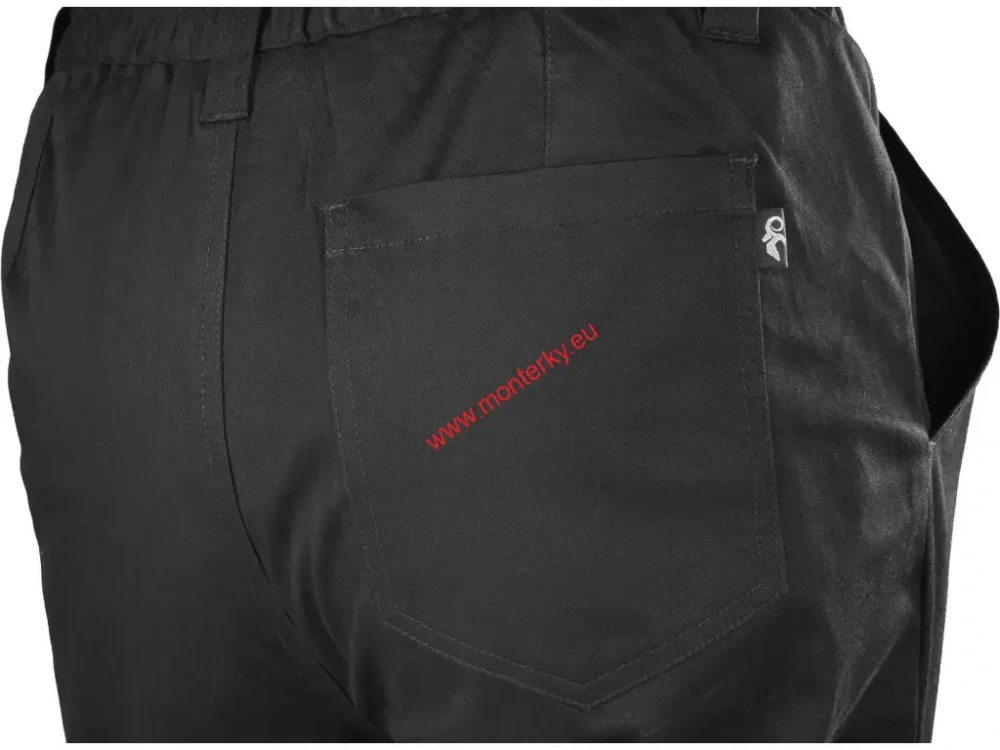 Kalhoty CXS TARREN, pánské, černé canis 1150-307-800