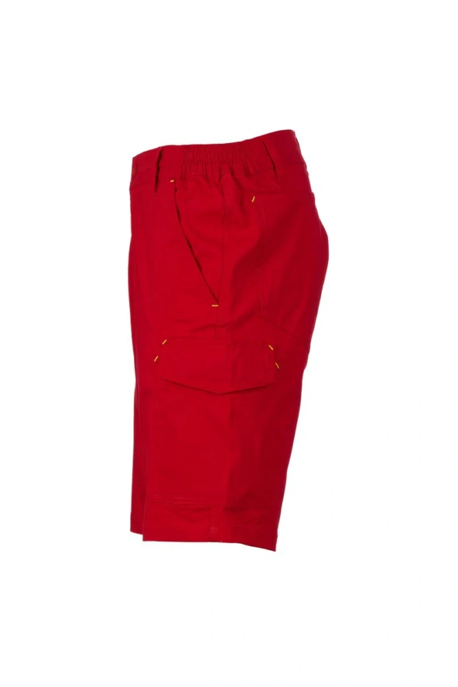 ŠORTKY SERVICE S00328-P055/03000 červená strečové až 5XL