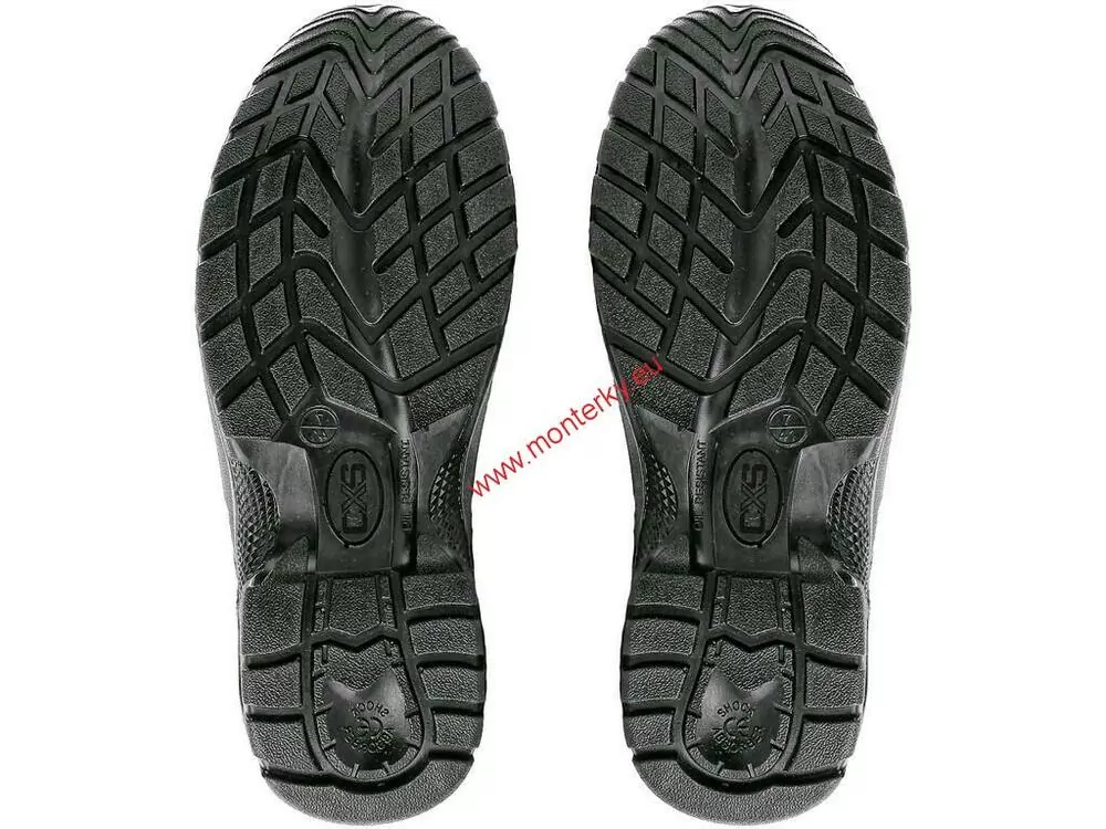 Obuv polobotka CXS STONE BERYL O2,2123-002-800 černá