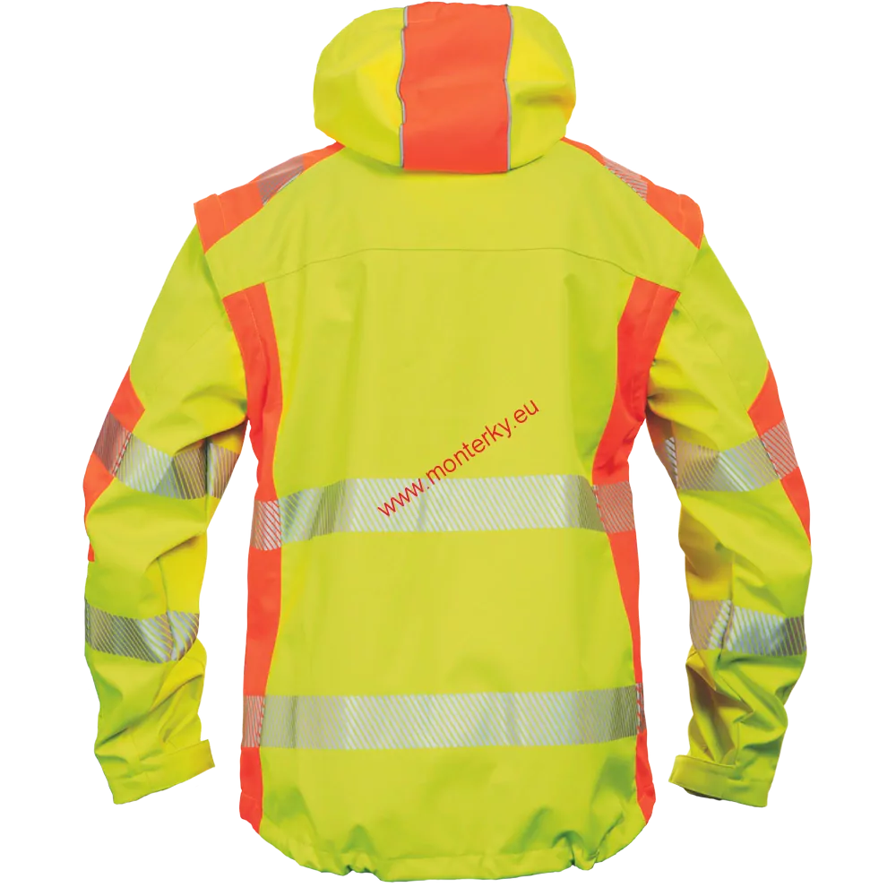 LATTON SOFTSHELLOVÁ BUNDA, výstražná, pánská, 0301-0381-98 žlutá,doprodej poslední 1 ks od velikosti