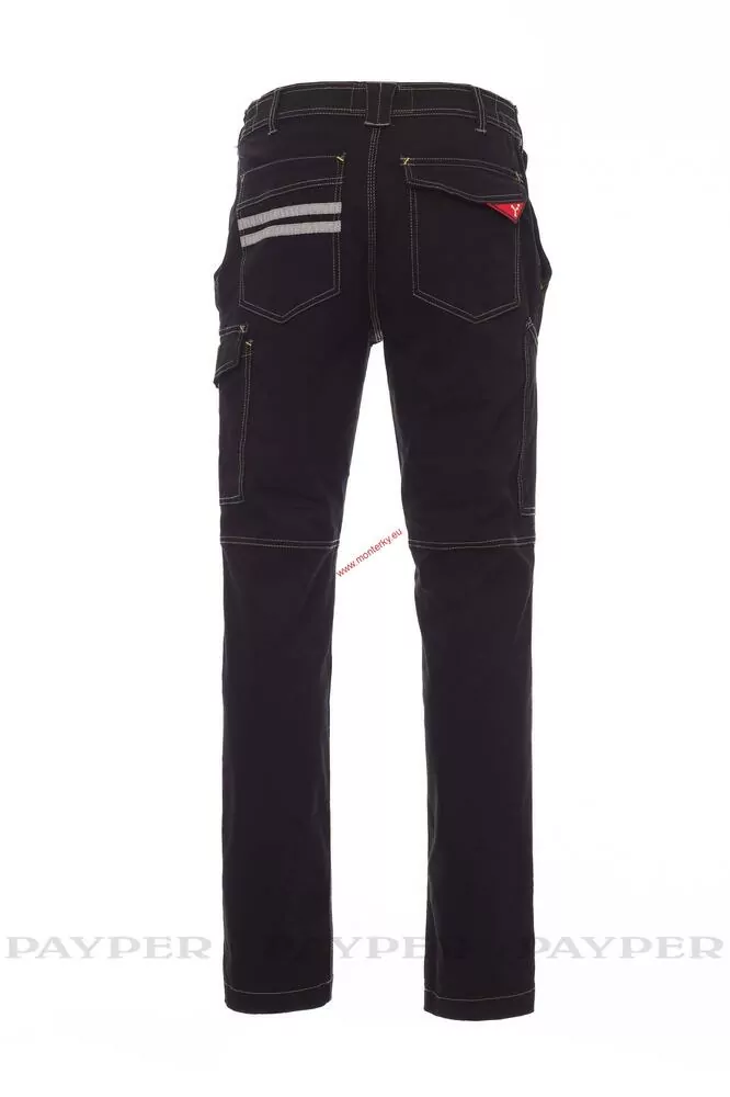 Kalhoty WORKER STRETCH 001199-0376 ČERNÉ 14000 XXS-5XL
