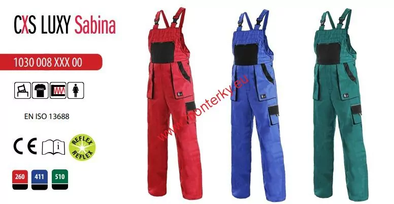 Zahradníky CXS LUXY SABINA, dámské, 1030-008-510 zeleno-černé