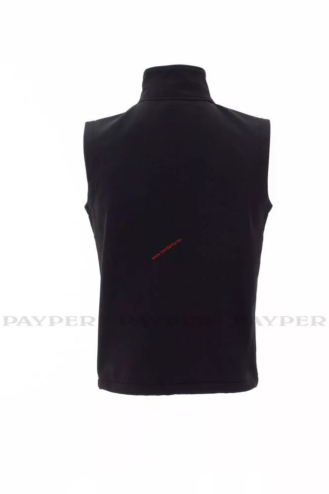 Softshellová vesta PAYPER, GLASGOW 1363-0355 černá 14000,4XL,5XL