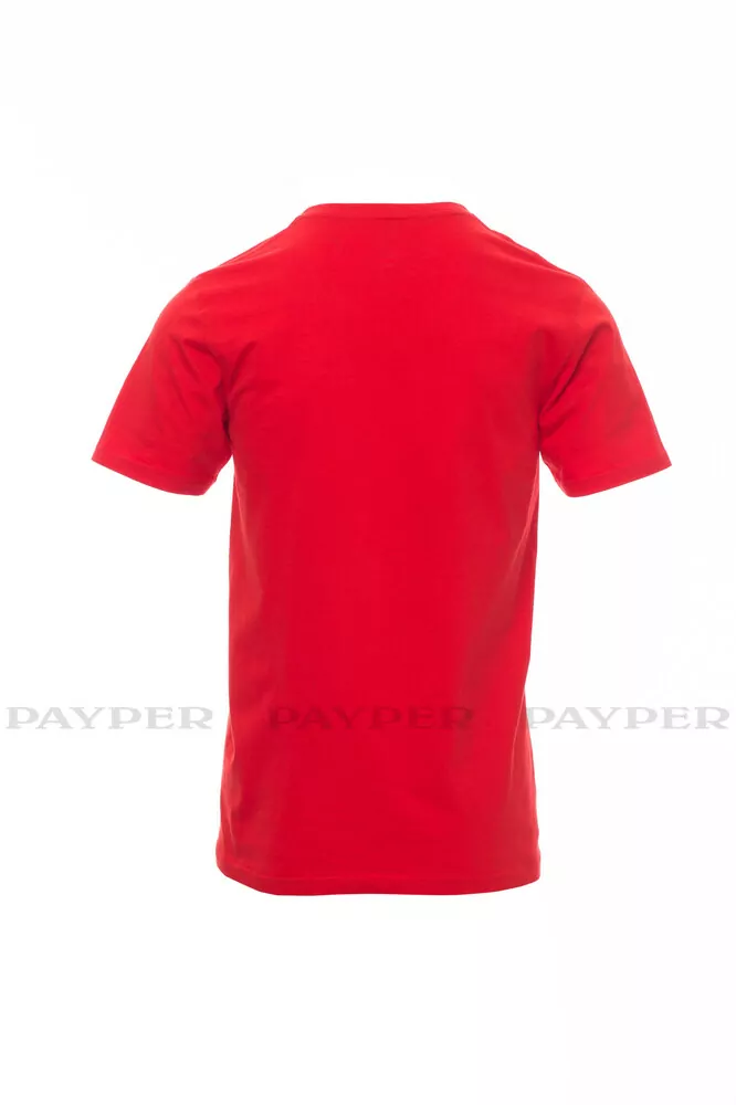 Tričko krátký rukáv V-NECK, s výstřihem do V, červené 000103-0026/03000 XS-5XL
