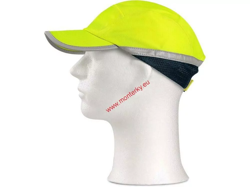 ČEPICE CXS CRAN S PLASTOVOU VÝZTUHOU SM923,4310-207-166-00 FLUORESCENČNÍ ŽLUTÁ