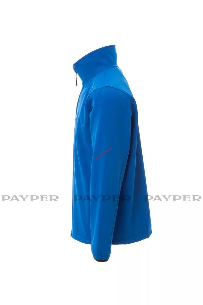 BUNDA SOFTSHELL PAYPER PERTH 001474-0491, KRÁLOVSKÁ MODRÁ 09000 4XL,5XL