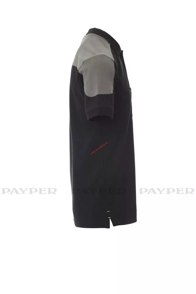 Pánská dvoubarevná polokošile COMPANY 001465-0440 černá 14025