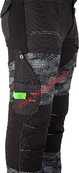 Pracovní  kalhoty PREDATOR TROUSERS BLACK/GREY 0732130062