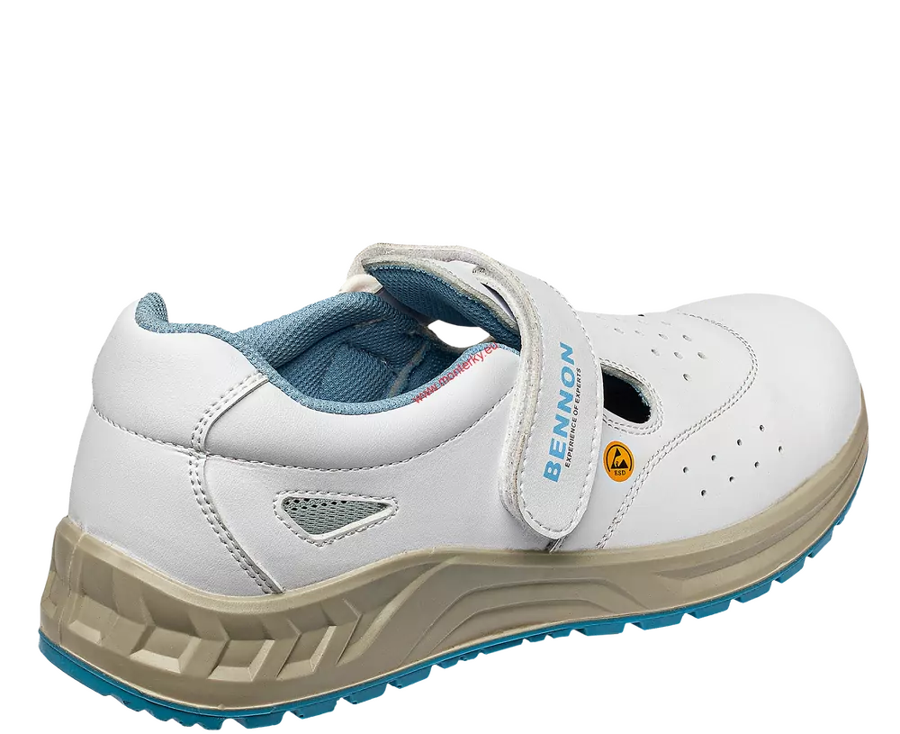 Sandál  WHITE S1 ESD 0677020710 