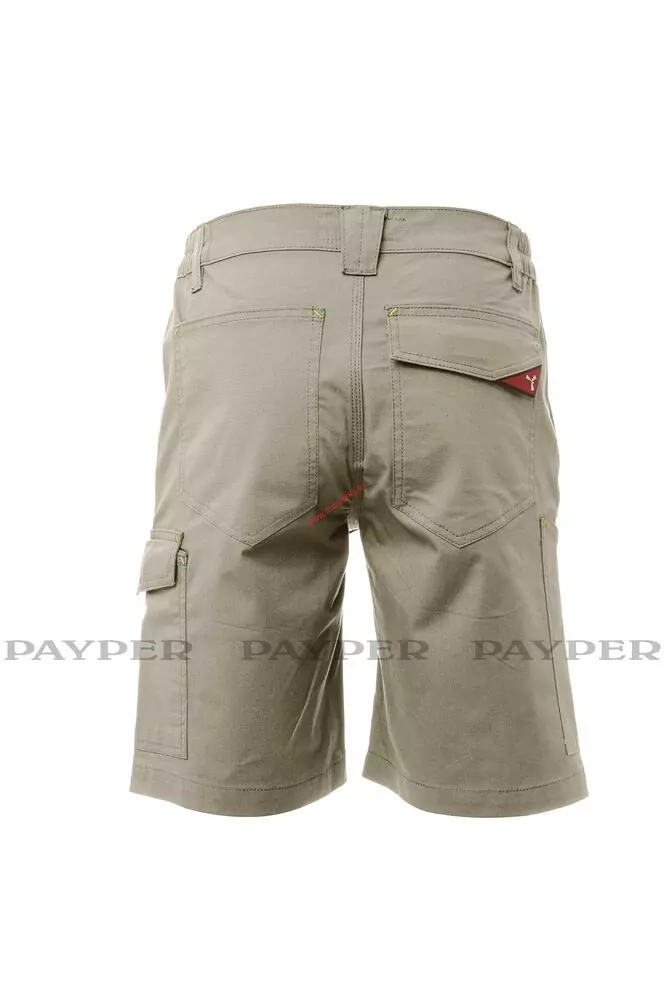 ŠORTKY SERVICE S00328-P055 KHAKI 11006 strečové až 5XL