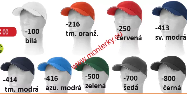 Kšiltovka JACK, 1820-001-416-00 azurově modrá