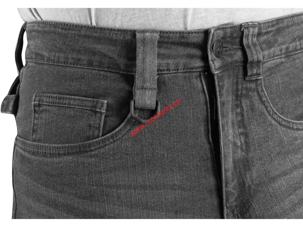 KALHOTY JEANS CXS ALBI, PÁNSKÉ, ŠEDÉ CANIS 1490-303-700
