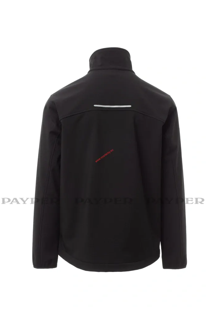 BUNDA SOFTSHELL GALWAY S00549-P114/ČERNÁ 14018 XS-5XL