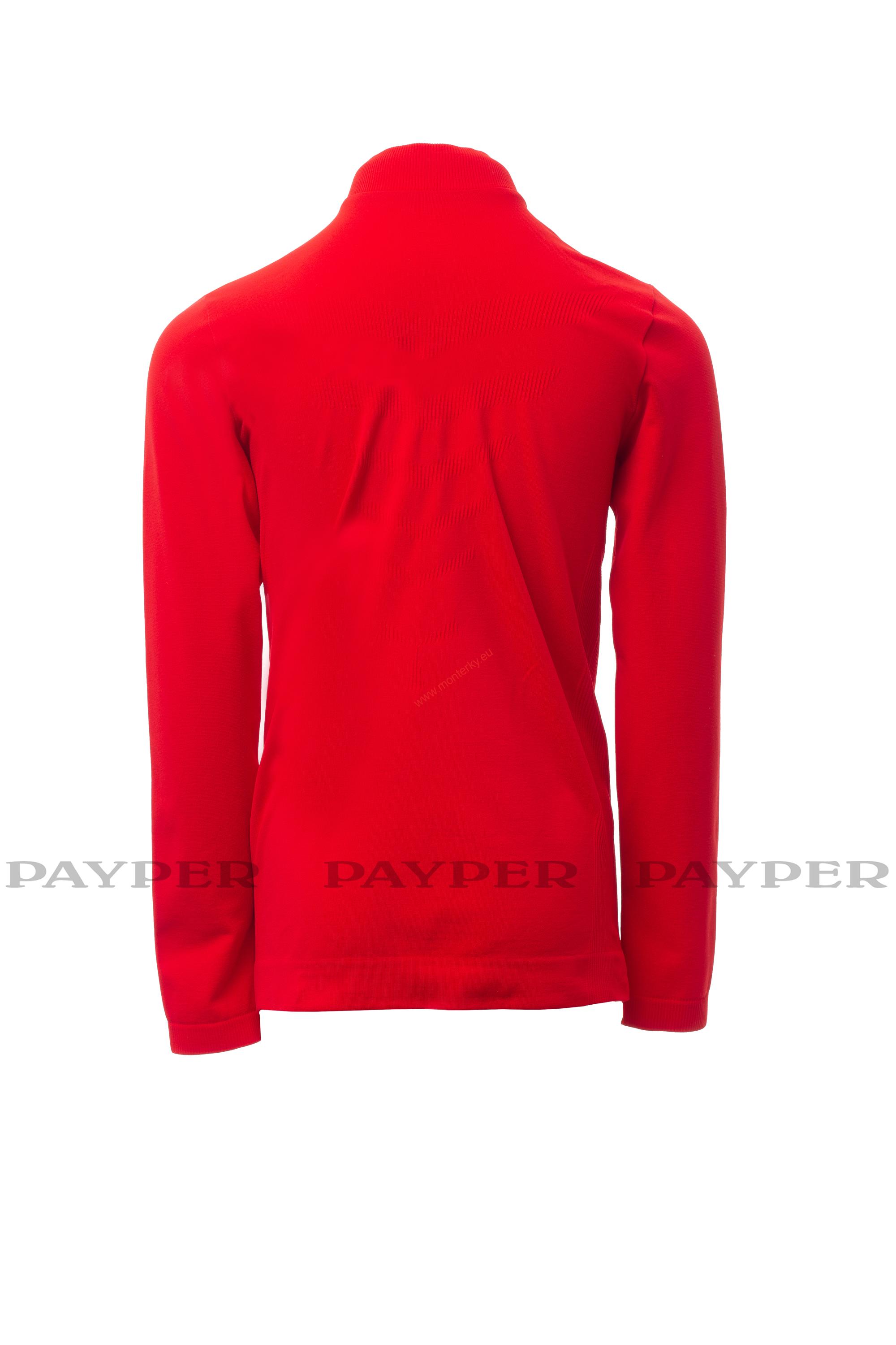 DĚTSKÉ FUNKČNÍ TRIČKO TPLAYER, DL. RUKÁV, payper ČERVENÉ S00686-P147/03000