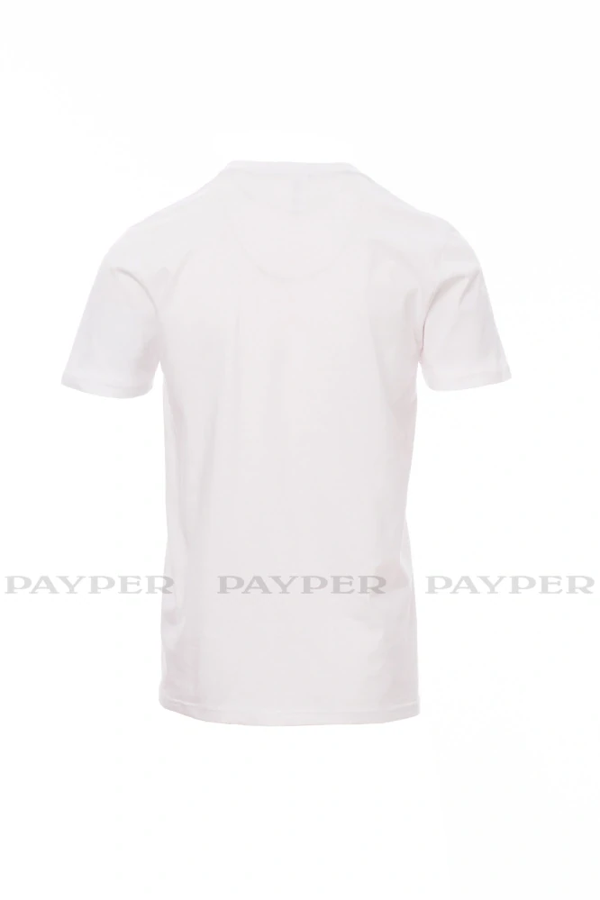 Tričko krátký rukáv V-NECK, s výstřihem do V, bílé payper XS-5XL 000103-0026/00000