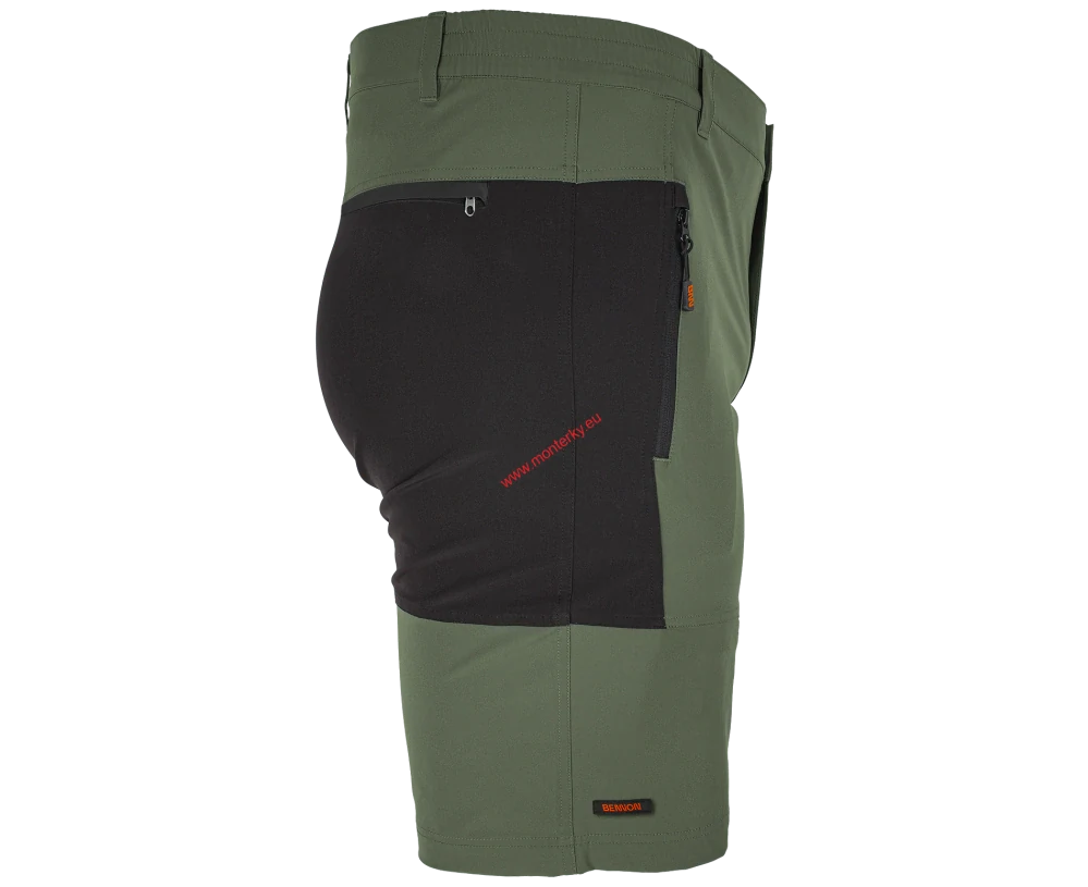 Kraťasy KRATOS Shorts green/black bennon 0924120065