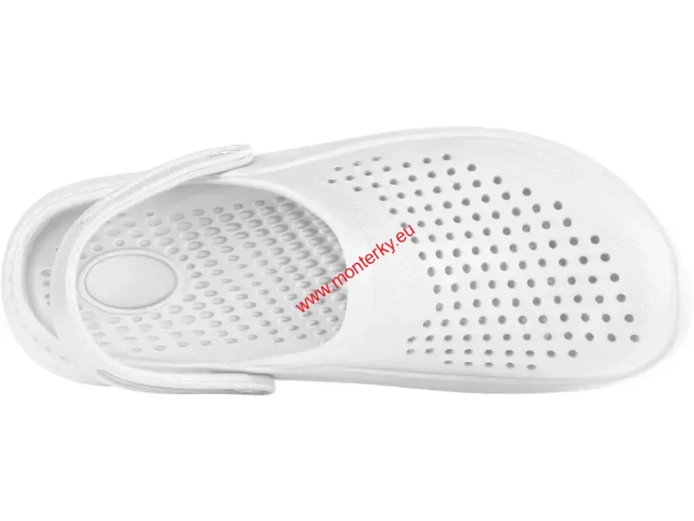 Obuv nazouvák CXS TREND, unisex, bílo-šedý canis 2250-023-109