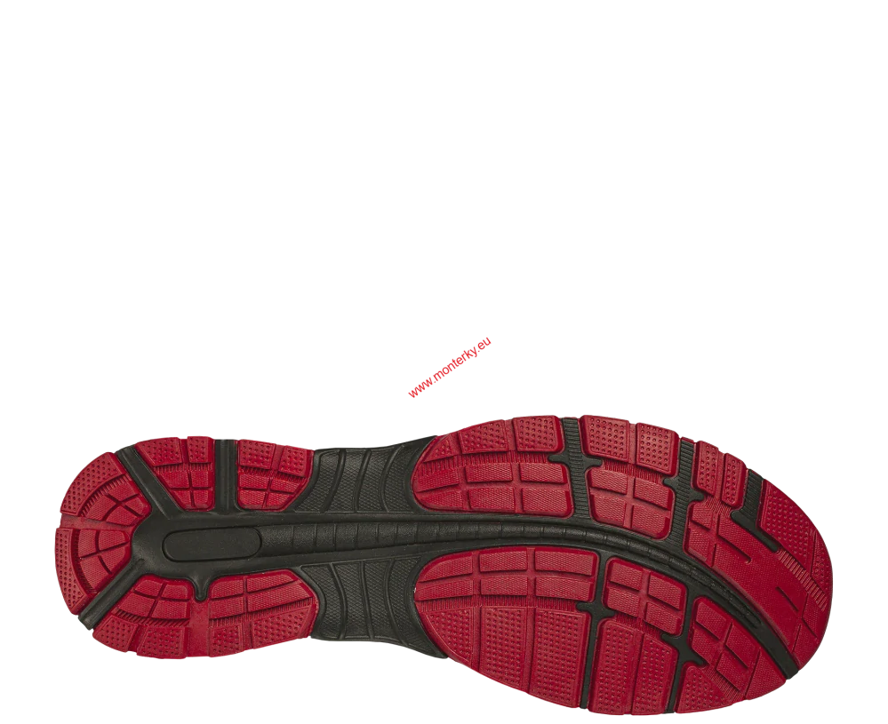 Obuv VECTRA S1P ESD NM Grey/red Low 0979031063