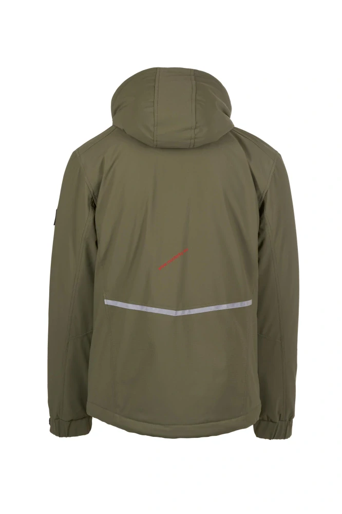 BUNDA SOFTSHELL CREEK PAD ULTRALITE S00807-P183/07050 VOJENSKÁ ZELENÁ 07050 XXS-5XL