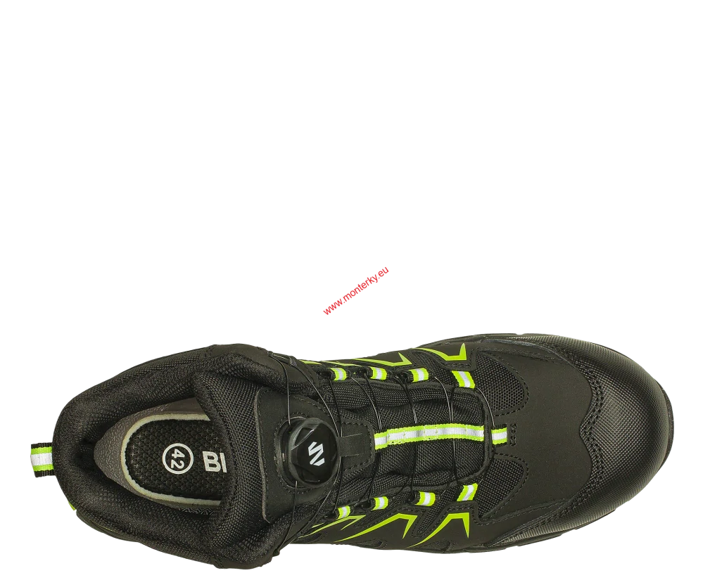 Obuv ORLANDO XTR S7S B-SPIN HI-VIS High bennon 0993040981