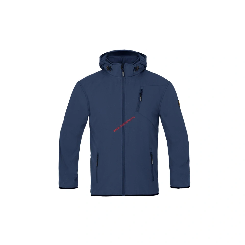 Pánská bunda SOFTSHELL TUNDRA G MODRÁ procera