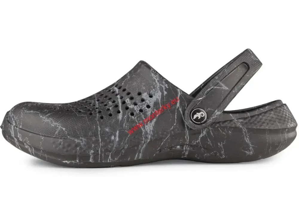 Obuv nazouvák CXS TREND, unisex,CANIS černý mramor 2250-023-821