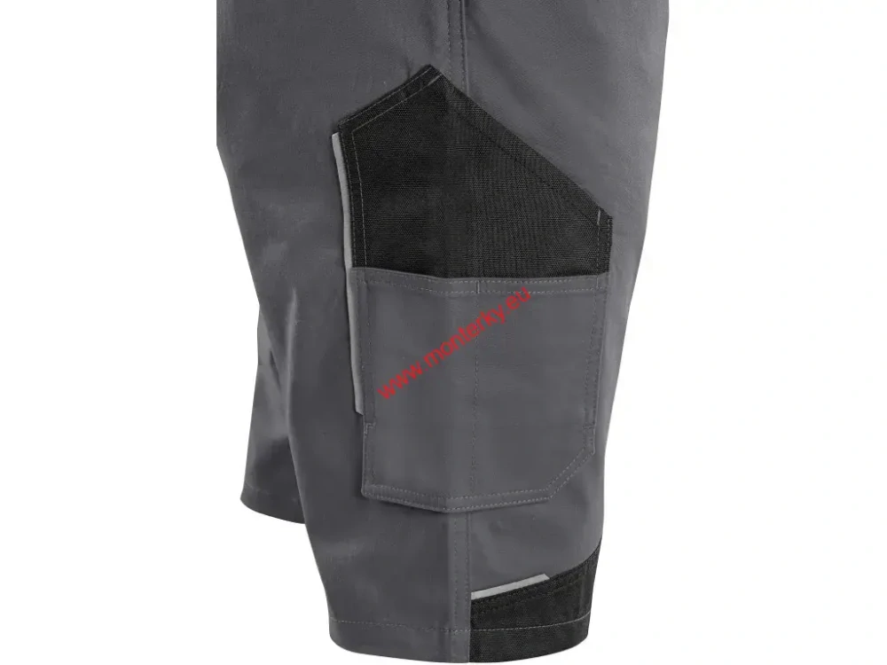 Kraťasy CXS SOLIS FLEX, pánské šedo-černé canis 1060-130-710