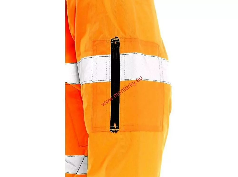 Bunda LEEDS, výstražná, pánská,1110-007-200 oranž