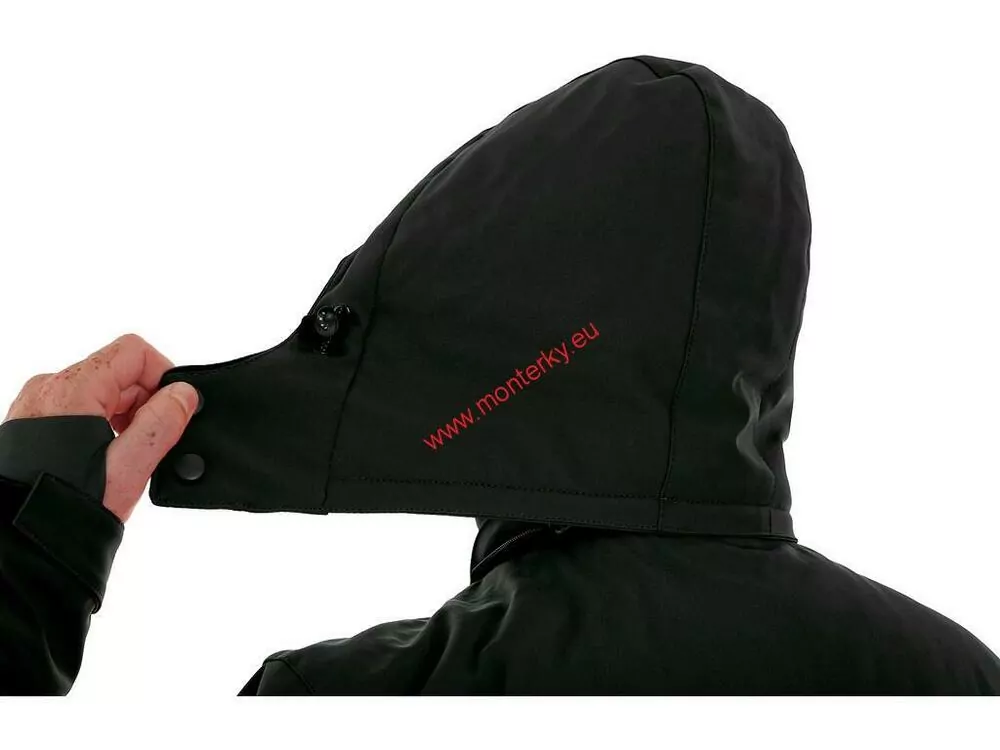 Bunda VEGAS, zimní, pánská, černá AŽ 6XL 1220-013-800