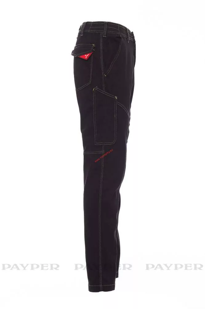 Kalhoty WORKER STRETCH 001199-0376 ČERNÉ 14000 XXS-5XL