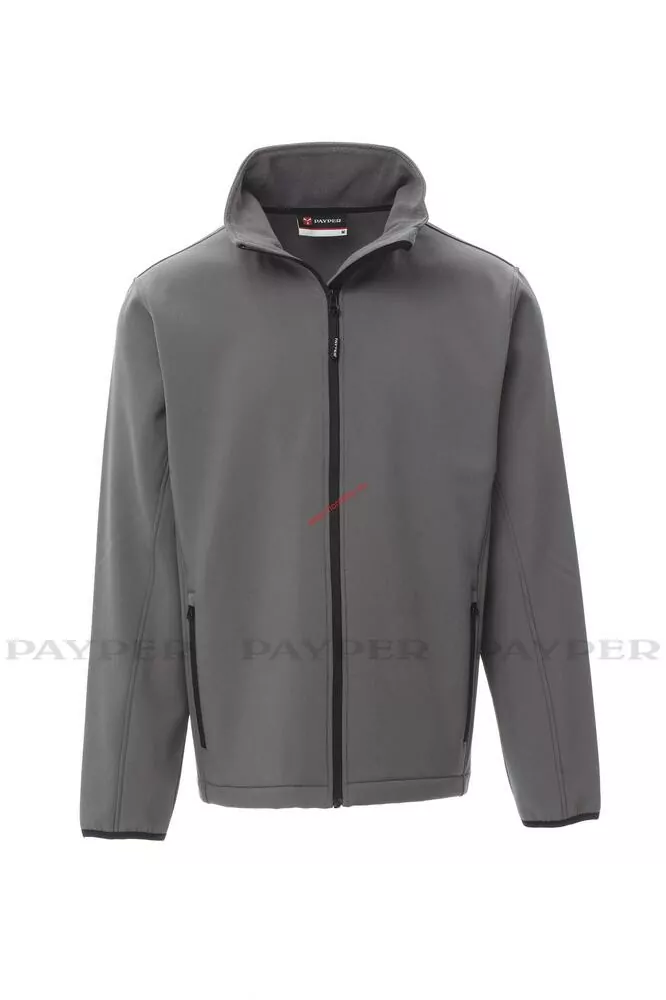BUNDA SOFTSHELL PAYPER PERTH 001474-0491, OCELOVĚ ŠEDÁ 13008 4XL,5XL