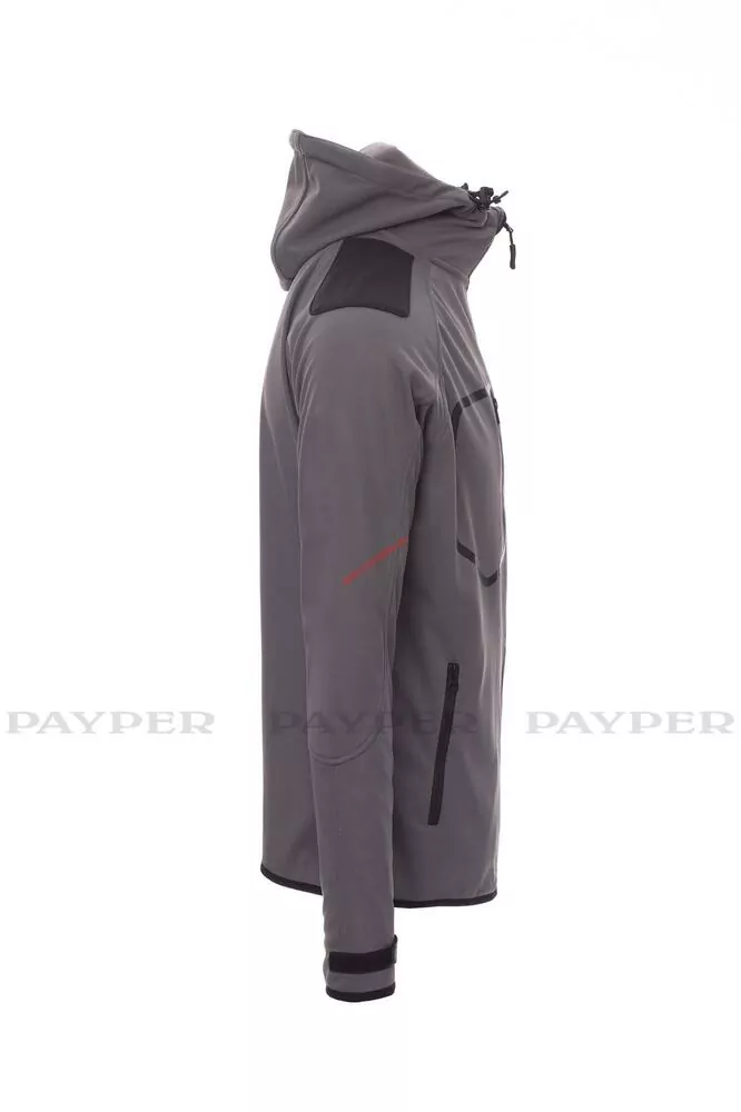 BUNDA SOFTSHELL PAYPER,EXTREME 000446-0102,13033 šedá až 5XL letní