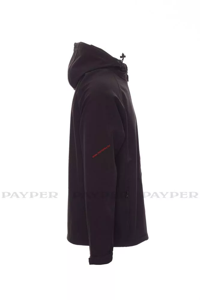 BUNDA SOFTSHELL PAYPER GALE 001044-0355/14000 černá 