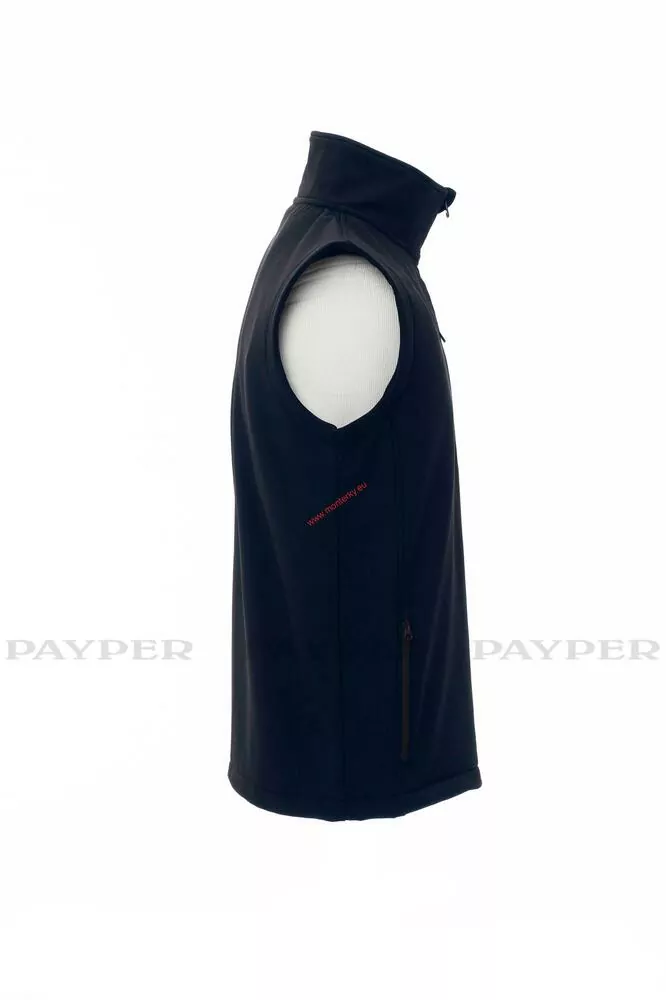 Softshellová vesta PAYPER, GLASGOW 1363-0355 NÁMOŘNICKÁ MODRÁ 08007, 4XL,5XL