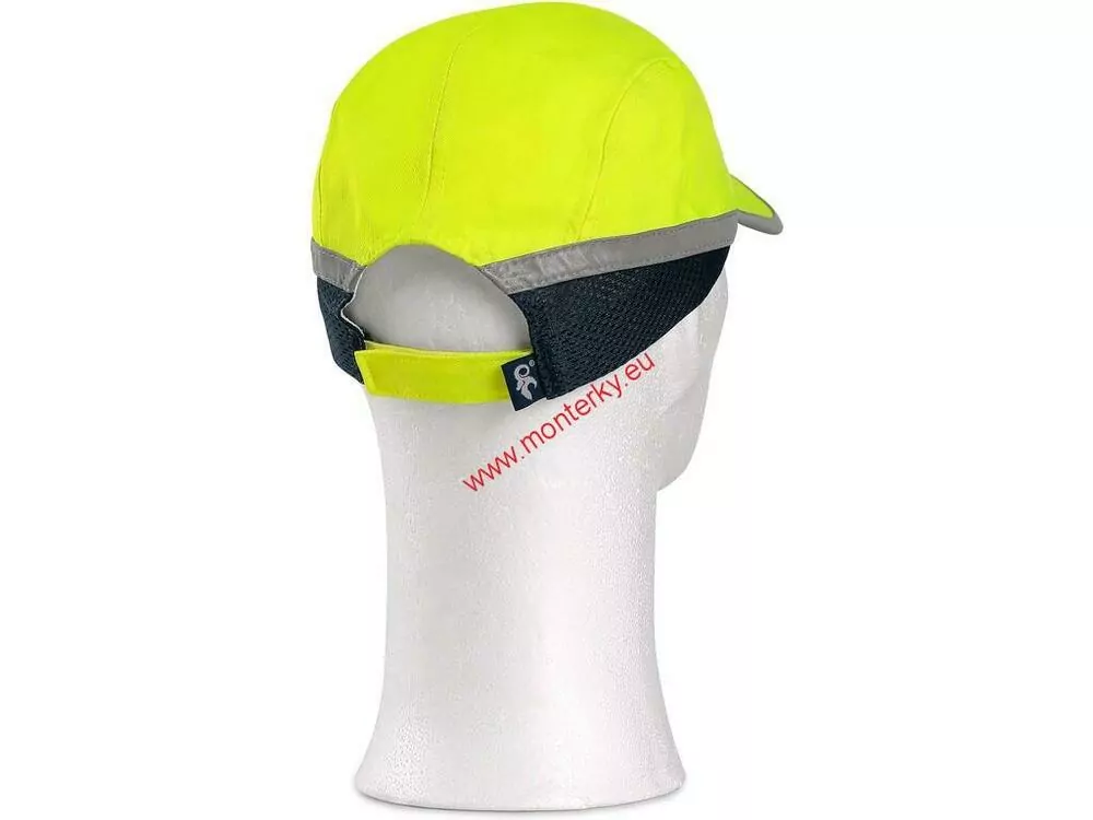 ČEPICE CXS CRAN S PLASTOVOU VÝZTUHOU SM923,4310-207-166-00 FLUORESCENČNÍ ŽLUTÁ