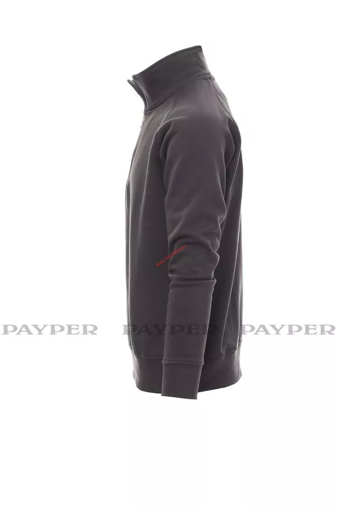 Mikina MIAMI+000001-0001 půlzip KOUŘOVÁ 13007 až 5XL