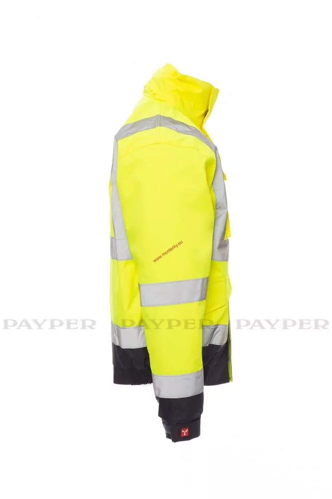 Refllexní bunda PADDOCK 001219-0379 ŽLUTÁ 01014 až 5XL