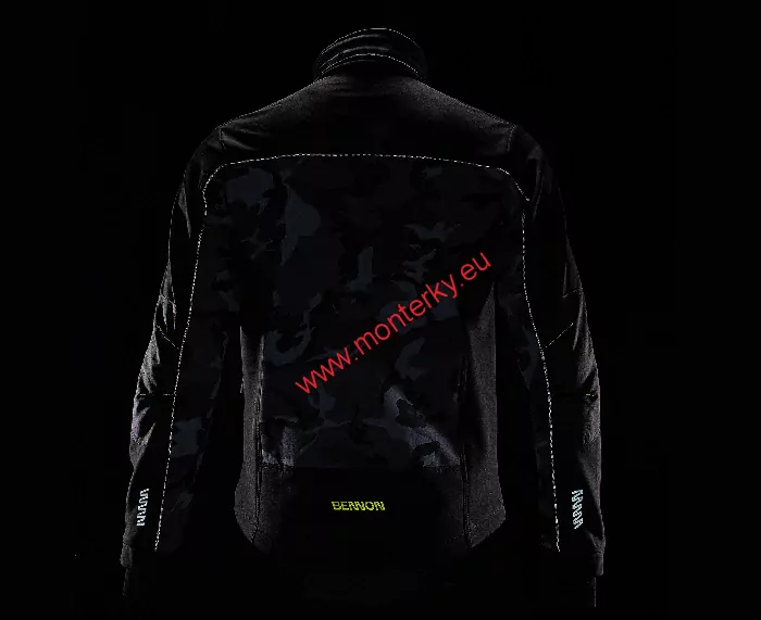 Pánská softshellová CAMOS JACKET BLACK/GREY 0746180062
